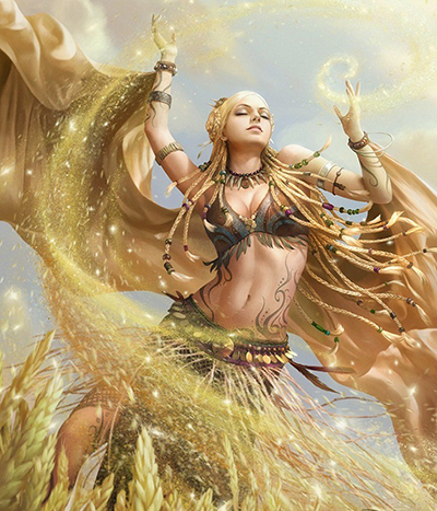 богиня Ньёрун