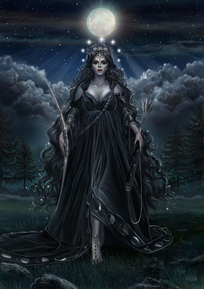 Нотт – богиня ночи