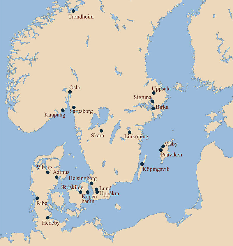 Города Скандинавии эпохи викингов