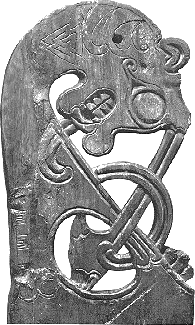 Символ Валькнут, обнаруженный на корабле